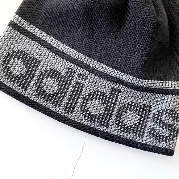 Adidas Men’s Beanie Winter Hat Midway II 0142211 Acrylic Black & Gray OSFA New - Picture 11 of 13